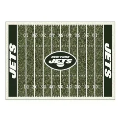 New York Jets Home Field Area Rug, 6x8