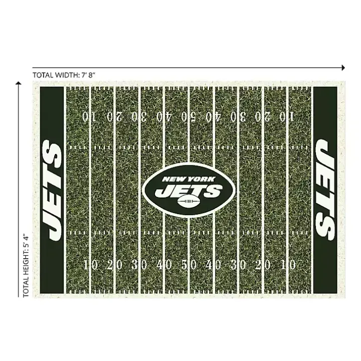 New York Jets Home Field Area Rug, 6x8