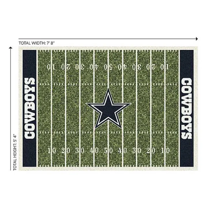 NFL Dallas Cowboys Home Field Area Rug, 6x8