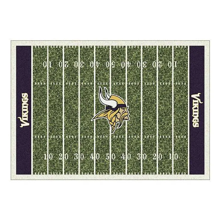 NFL Minnesota Vikings Home Field Area Rug, 6x8