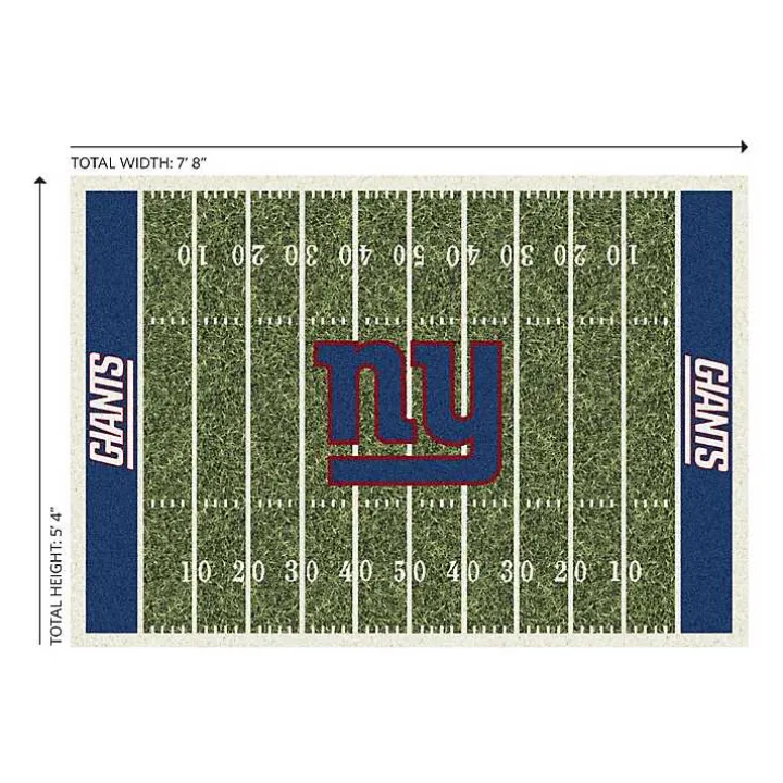 NFL New York Giants Home Field Area Rug, 6x8