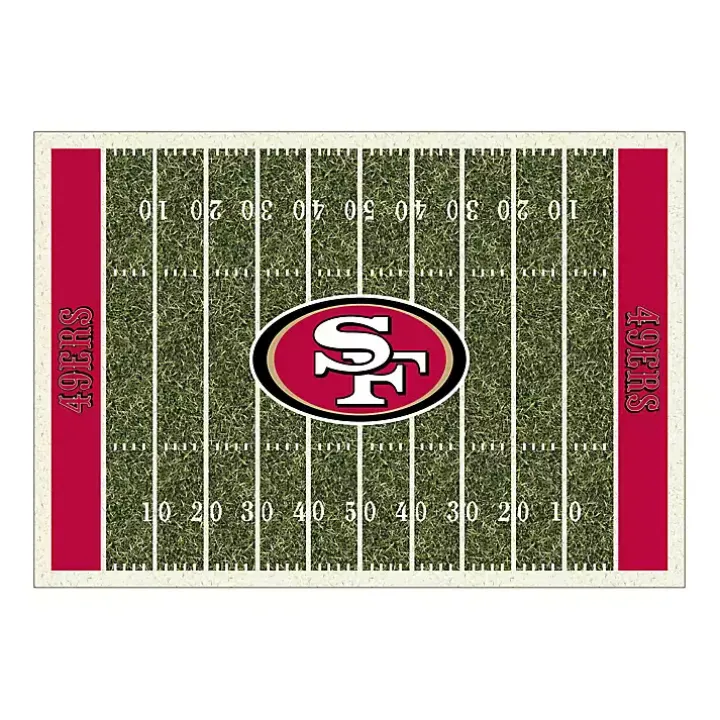 NFL San Francisco 49ers Home Field Area Rug, 6x8