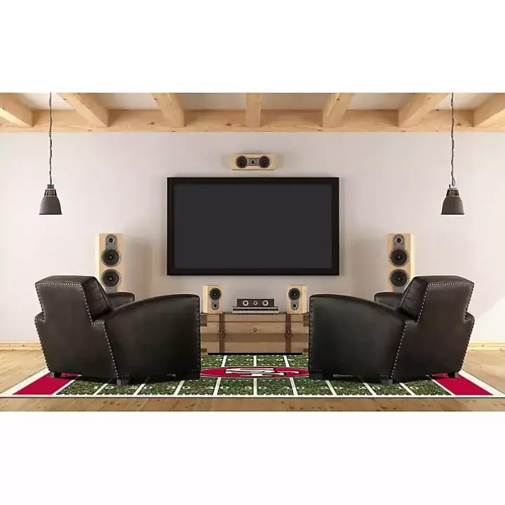 NFL San Francisco 49ers Home Field Area Rug, 6x8