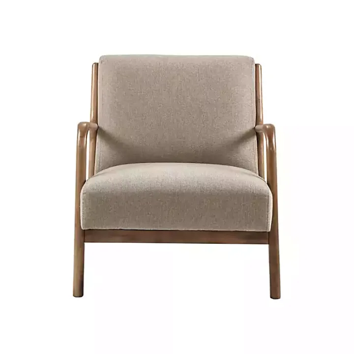 Nolan Sand Mid-Century Accent Chair