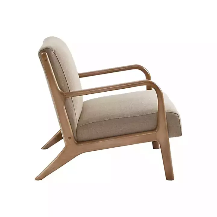 Nolan Sand Mid-Century Accent Chair