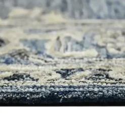 Nucia Denim Blue Hand-Tufted Area Rug, 5x7