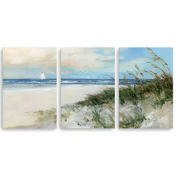 Oak Island Sunrise Canvas Art Prints, 16x24