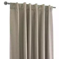 Oatmeal Baxter Blackout Curtain Panel, 84 in.