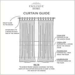 Oatmeal Braided 2-pc. Curtain Panel Set, 108 in.