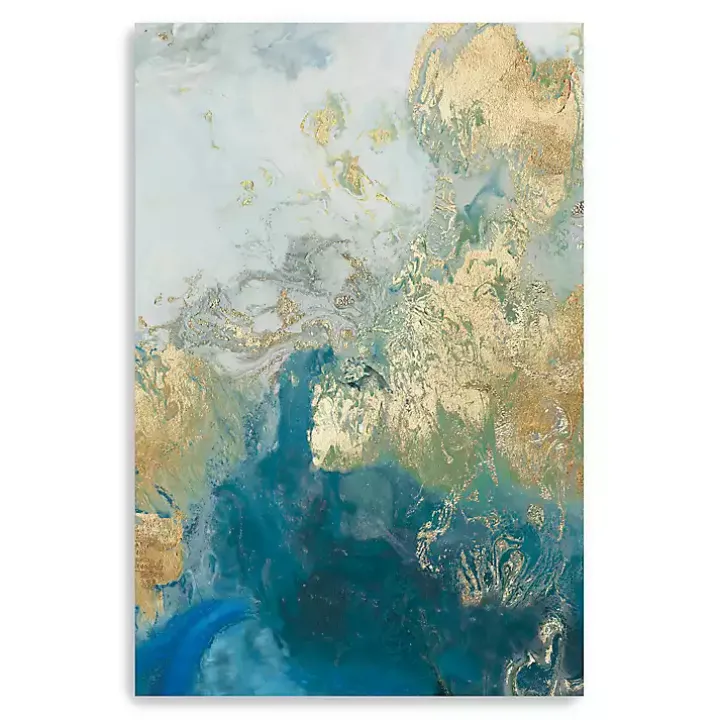 Ocean Splash II Canvas Art Print
