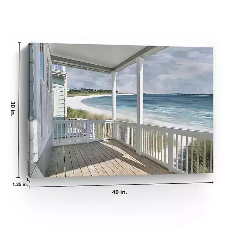 Ocean View Canvas Art Print, 40x30 in.