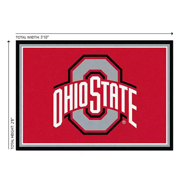 Ohio State University Area Rug, 3x4