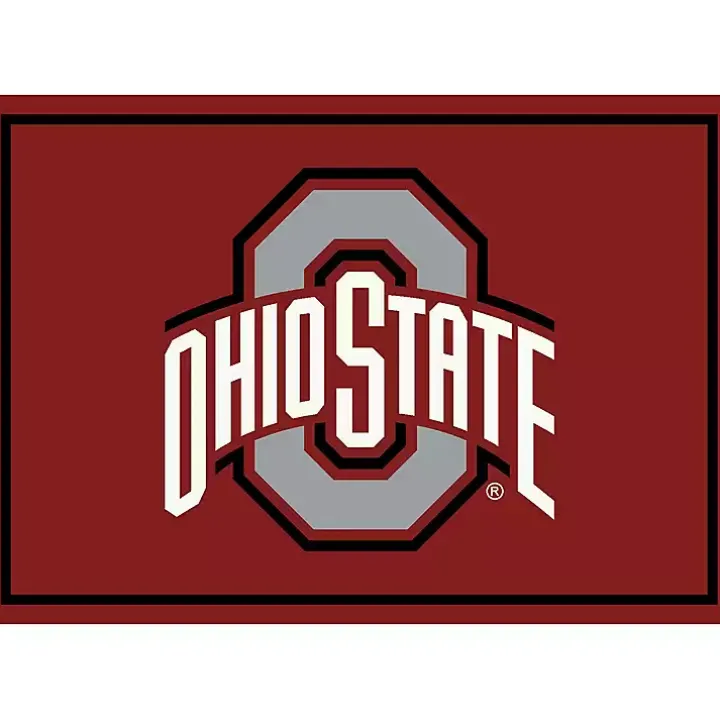 Ohio State University Area Rug, 4x6