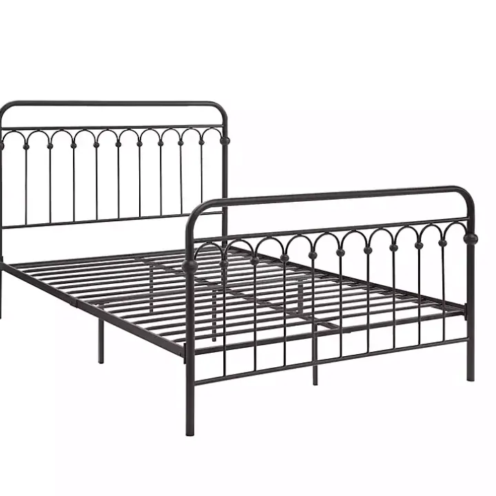 Oil Rubbed Bronze Metal Platform Full Bed