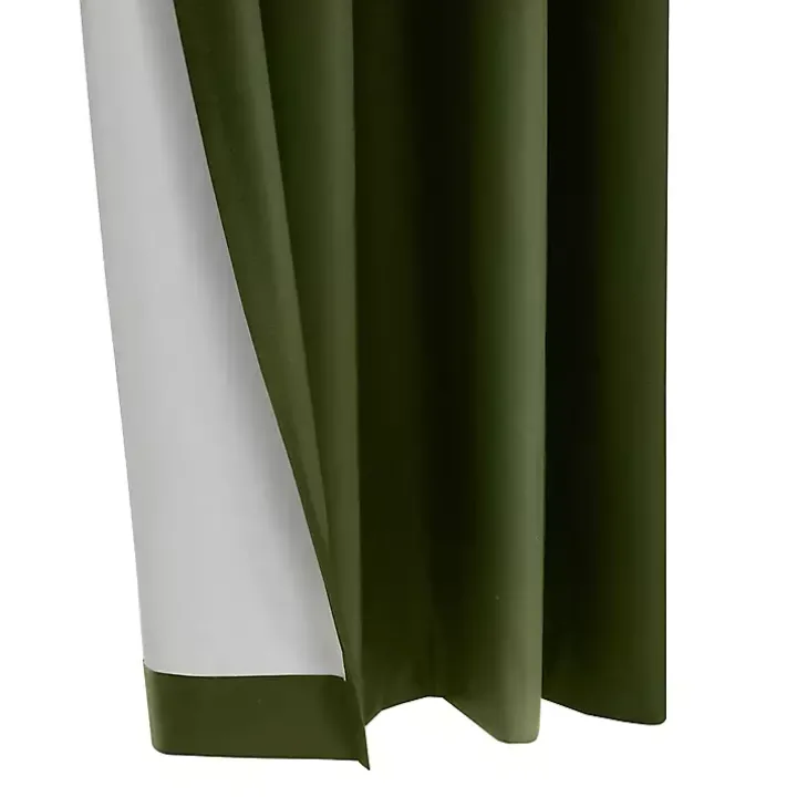 Olive Alpine Blackout Curtain Panel, 108 in.