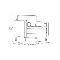 Olive Chelsea Accent Chair