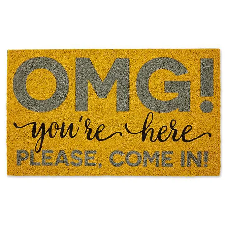 OMG You're Here Doormat