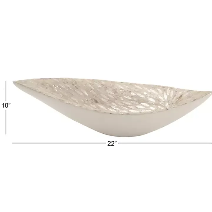 Opalescent Mussel Shell Inlay Bowl