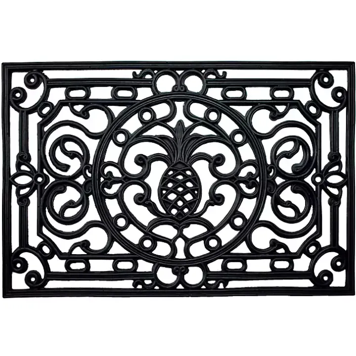 Ornate Penelope Durable Rubber Doormat, 30x18 in.