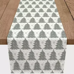 Ornate Trees Christmas Runner, 90 in.