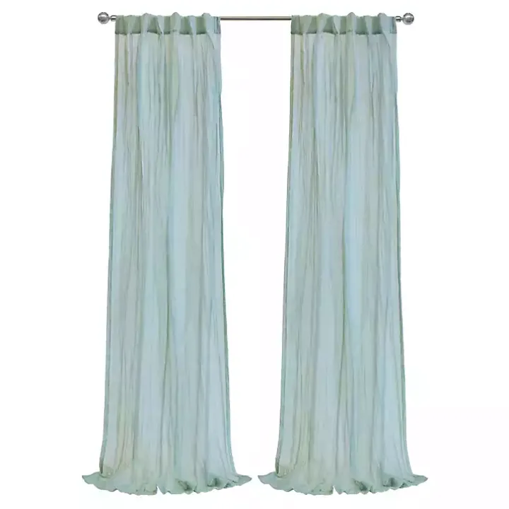 Pale Thyme Paloma Curtain Panel, 63 in.