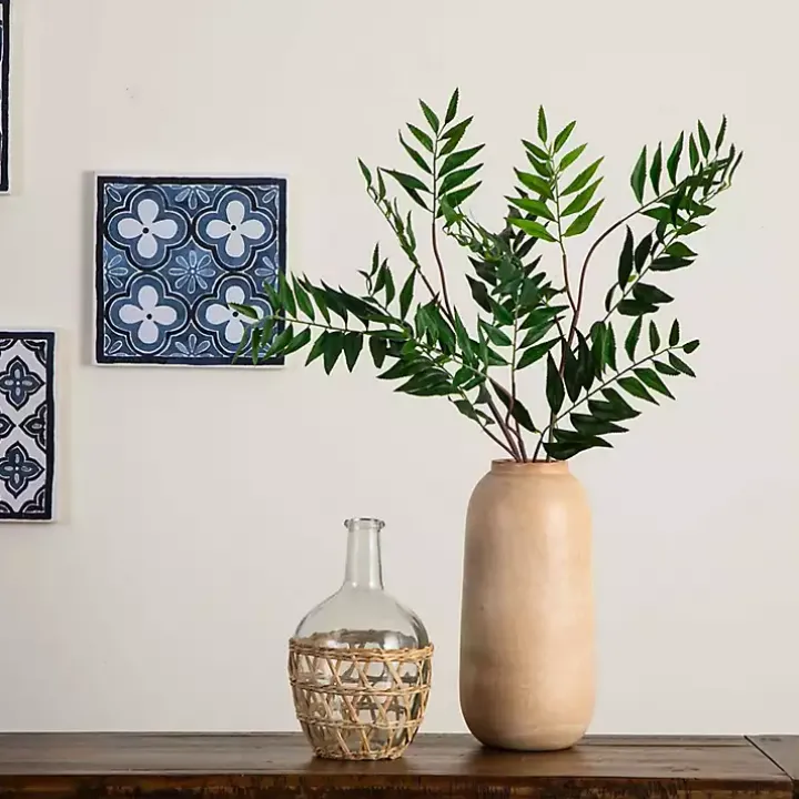 Palmate Fern Stems, Set of 3