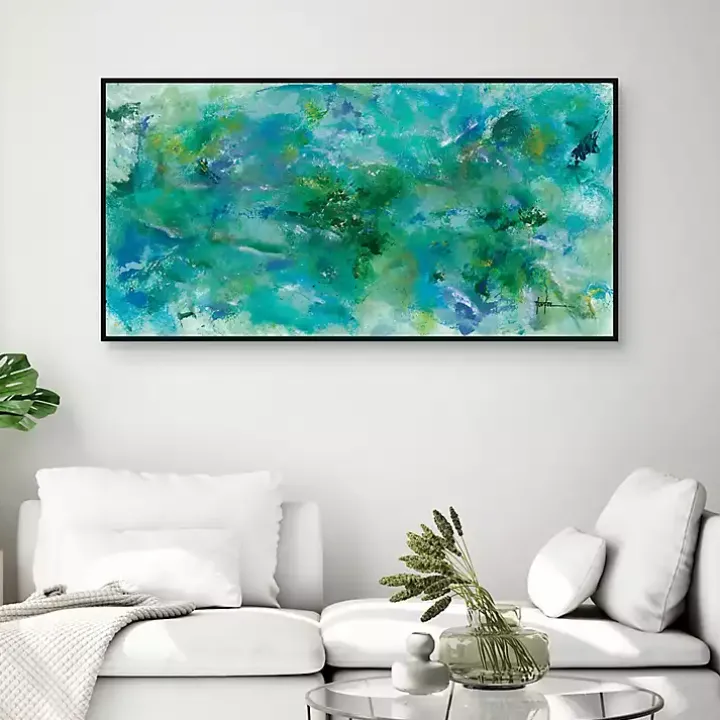 Pandorum From Above Framed Canvas Art
