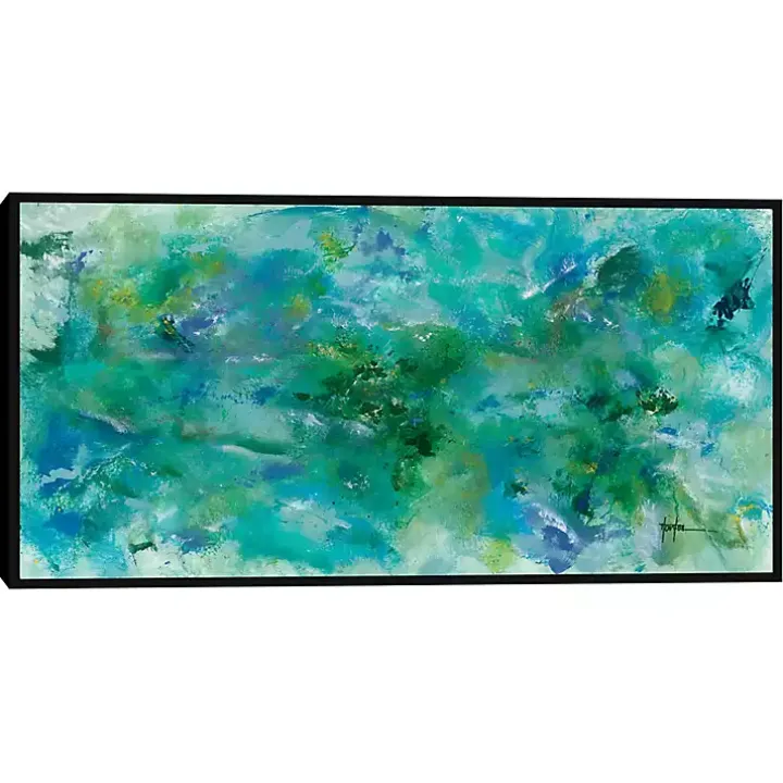 Pandorum From Above Framed Canvas Art
