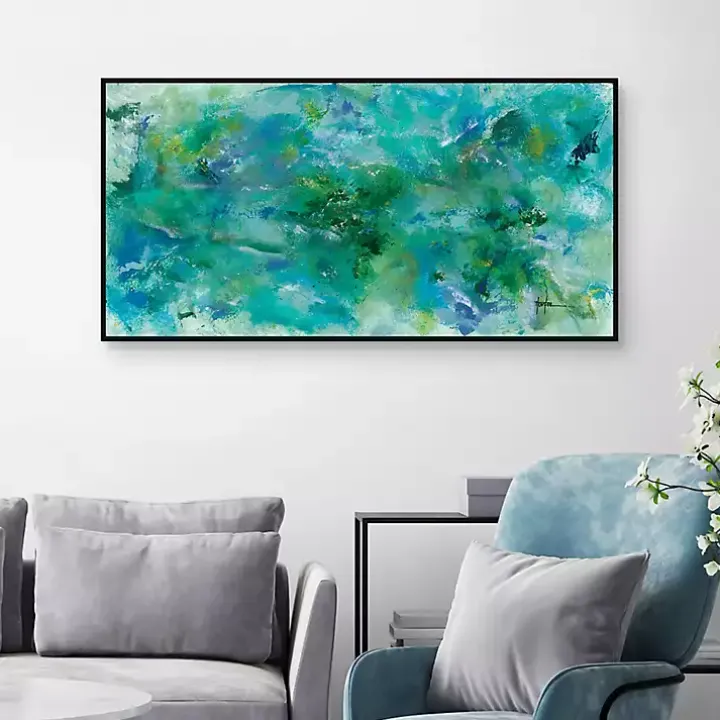 Pandorum From Above Framed Canvas Art