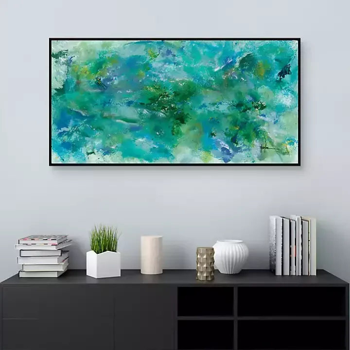 Pandorum From Above Framed Canvas Art