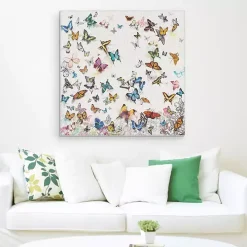 Papillon Canvas Art Print
