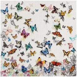 Papillon Canvas Art Print