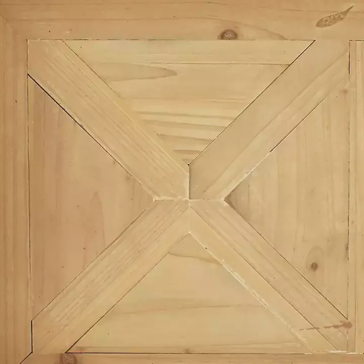 Parquet Fir Wood Decorative Tray