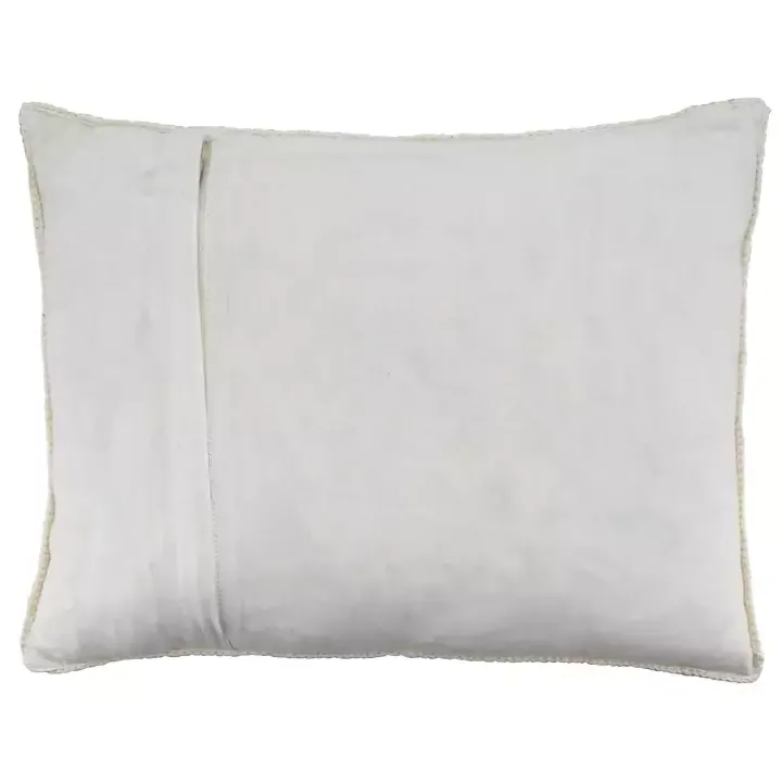 Pastel Squares Accent Pillow