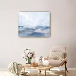 Periwinkle Sea Canvas Art Print