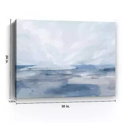 Periwinkle Sea Canvas Art Print