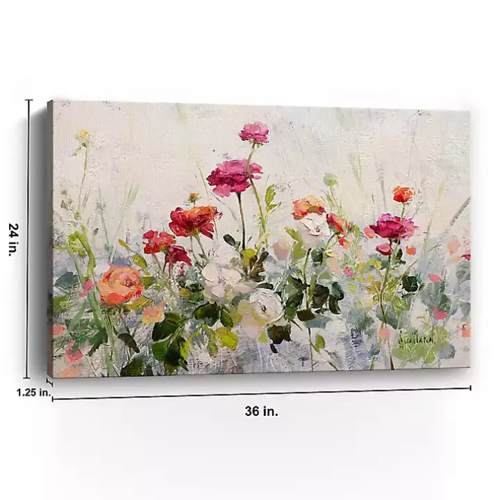 Persian Buttercups Canvas Art Print, 36x24 in.