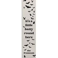 Personalized Batty Around Here Porch Board