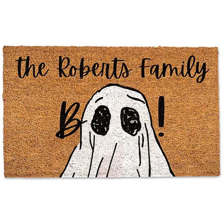 Personalized Boo Ghost Doormat