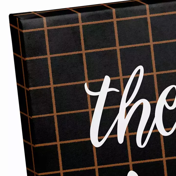 Personalized Checkered Halloween Wall Plaque