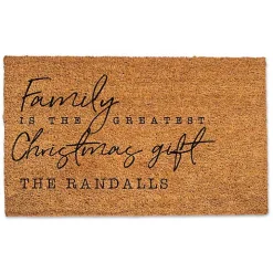 Personalized Christmas Gift Coir Doomat