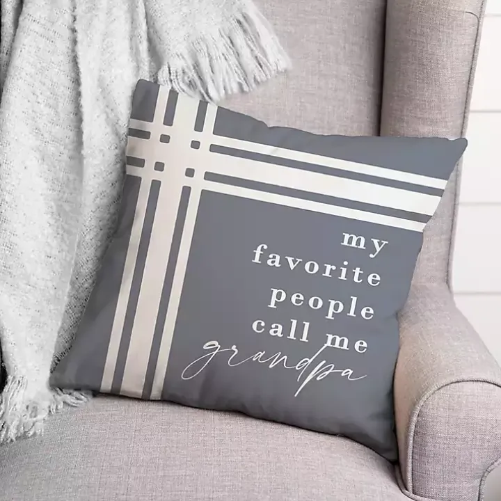 Personalized People Call Me Outdoor Pillow