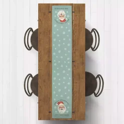 Personalized Retro Santa Table Runner, 72 in.