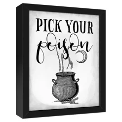 Pick Your Poison Halloween Wall Art