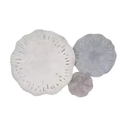 Pierced Metal Disc Wall Plaque