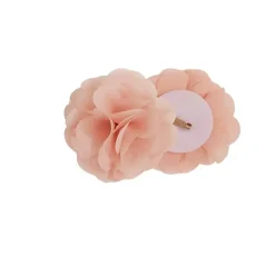 Pink Rosette Tab Top Curtain Panel, 95 in.