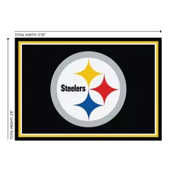 Pittsburgh Steelers Area Rug, 3x4