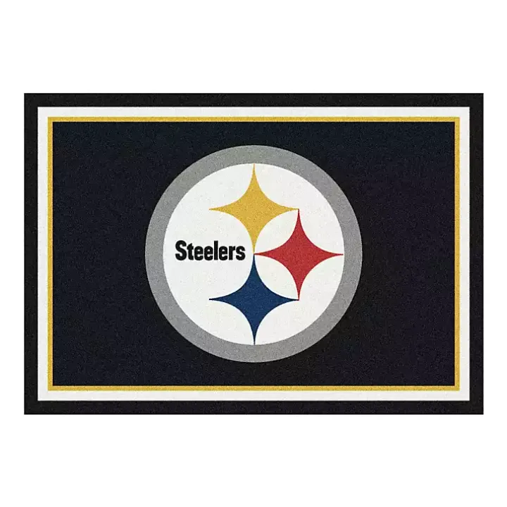 Pittsburgh Steelers Area Rug, 4x6