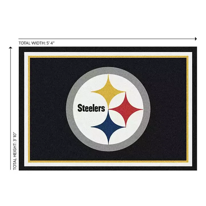 Pittsburgh Steelers Area Rug, 4x6