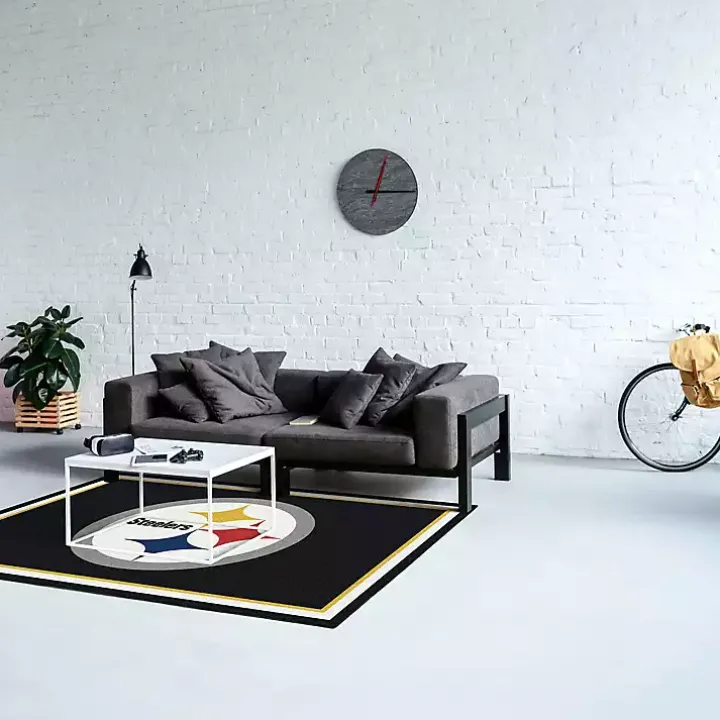 Pittsburgh Steelers Area Rug, 4x6